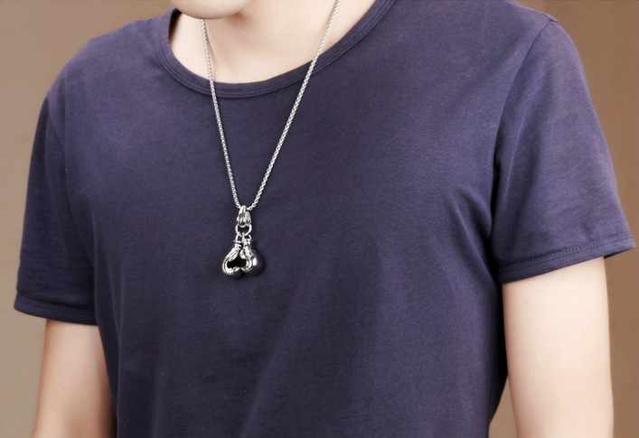 Брелок - Боксерская перчатка на ключе серебристый (код 00270) Київ - зображення 7