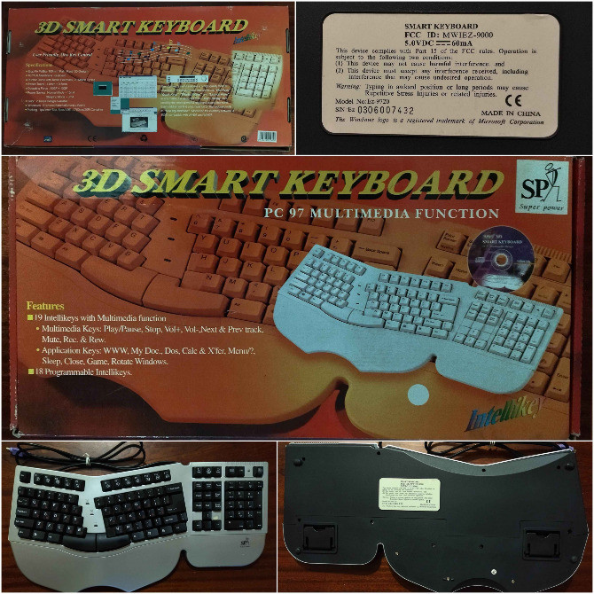 Ерго-Мультимедіа Кл-ра Smart MWIEZ-9000 PS/2 б/в та інші USB і PS/2 Винница - изображение 1