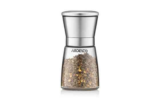 Млин для перцю Ardesto Gemini AR-2101-SS 180 мл сріблястий Київ