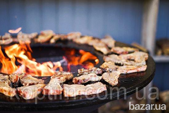 Гриль-мангал барбекю с открытой тумбой HOLLA GRILL Open Rust Харків - зображення 11