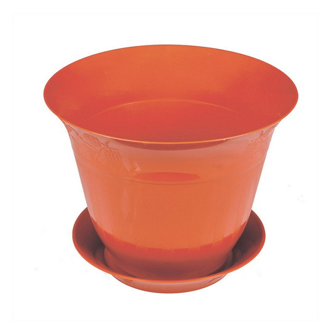 Горшок цветочный ГОСПОДАР "МОЛДАВИЯ" Ø25 см коричневый 92-8046 Харьков - изображение 1