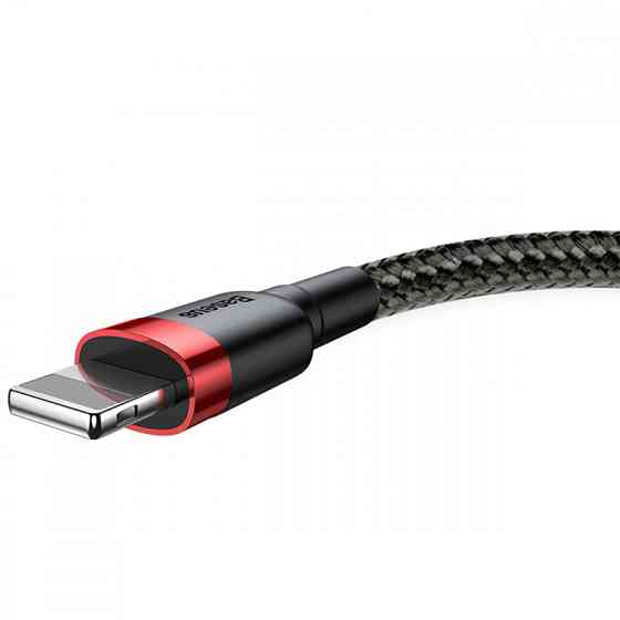 Дата кабель Baseus Cafule USB to Lightning 2.4A (1m) (CALKLF-B) Херсон