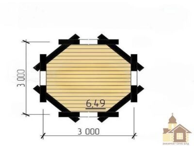 Проекти та дизайн дерев'яної церкви з екологічних матеріалів – зруби під ключ від Закарпат Зруб-Буд Одеса - зображення 4