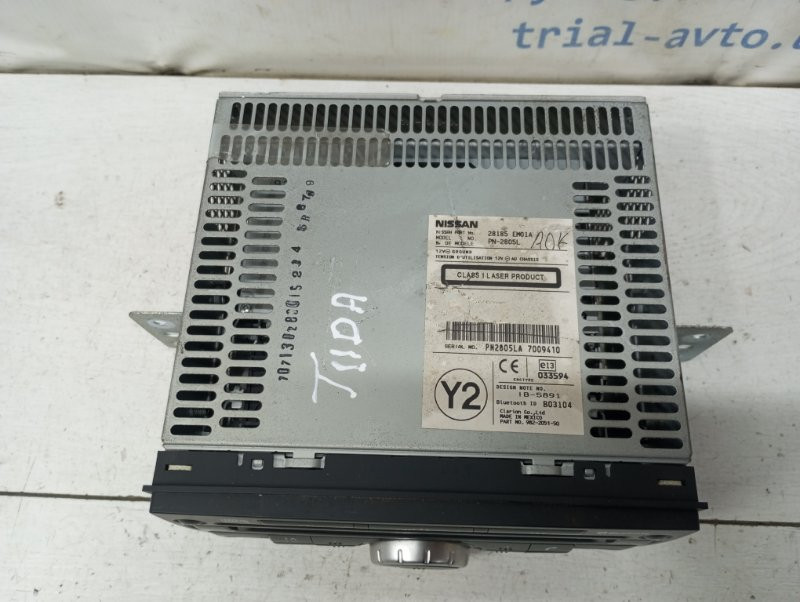 Магнитофон Nissan Tiida 2004-2014 28185EM01A (Арт. 82062) Київ - зображення 2