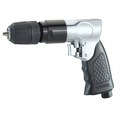 Пневмодрель 3/8" (1800об/мин; реверс; самозажимной патрон) AIRKRAFT AT-4031KLB Харків - зображення 2