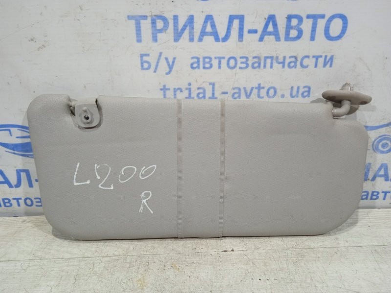 Козырек солнцезащитный правый Mitsubishi L200 KB 2.5 ДИЗЕЛЬ 4D56U 2006 (б/у) Київ - зображення 1