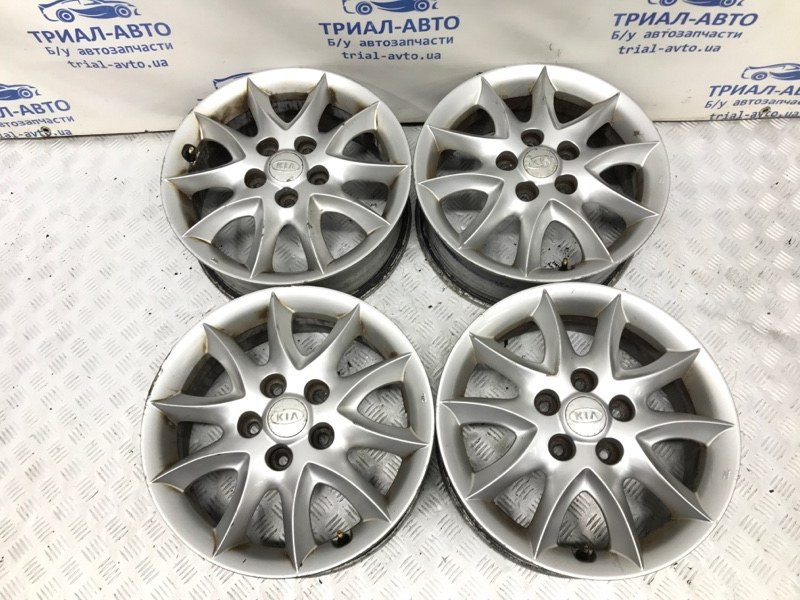 Диски титан комплект R16 Kia Ceed ED 1.6 DIESEL D4FB 2006 (б/у) Киев - изображение 1