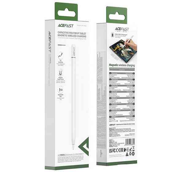 Стилус Acefast V3 Universal Capacitive Pen with wireless charging for iPad Херсон