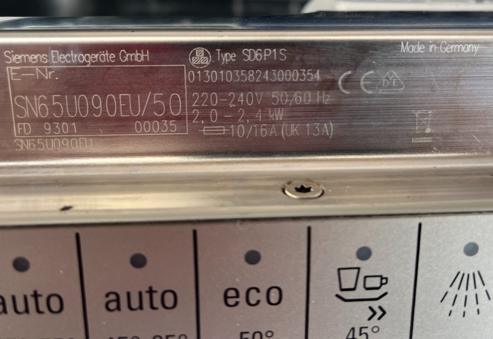 Посудомийна машина Siemens посудомойка 60см Made in Germany Бережаны - изображение 4