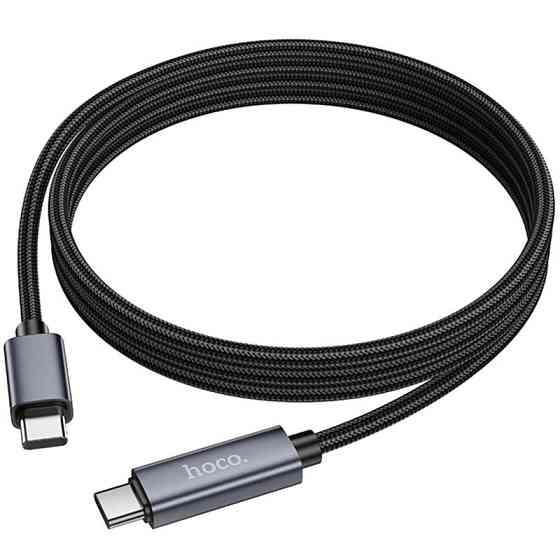 Дата кабель Hoco X112 Favor with display Type-C to Type-C 60W (1m) Херсон