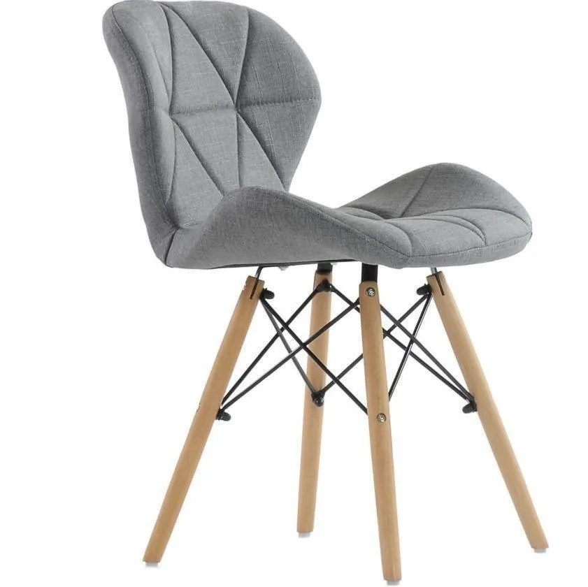 Стул Стар мягкий серая ткань Днепр - изображение 5