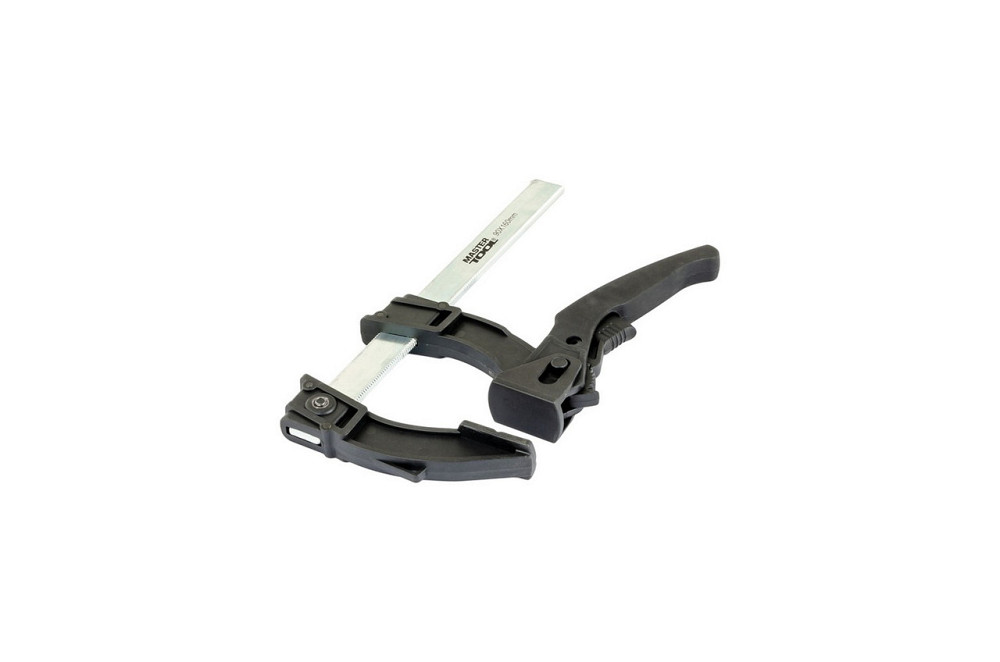 Струбцина столярная MASTERTOOL F-Type быстрозажимная 160х90 мм 600 Н 07-0012 Харьков - изображение 2