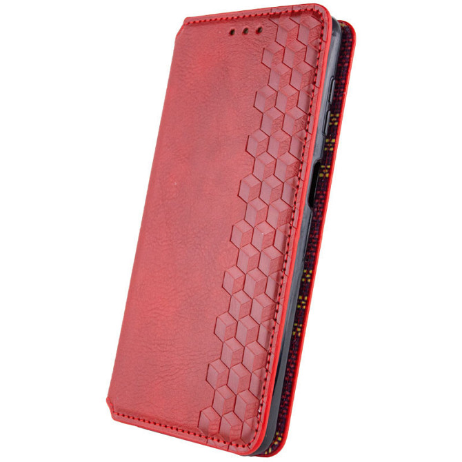 Кожаный чехол-книжка GETMAN Cubic (PU) для Motorola Moto G85 Херсон - зображення 2
