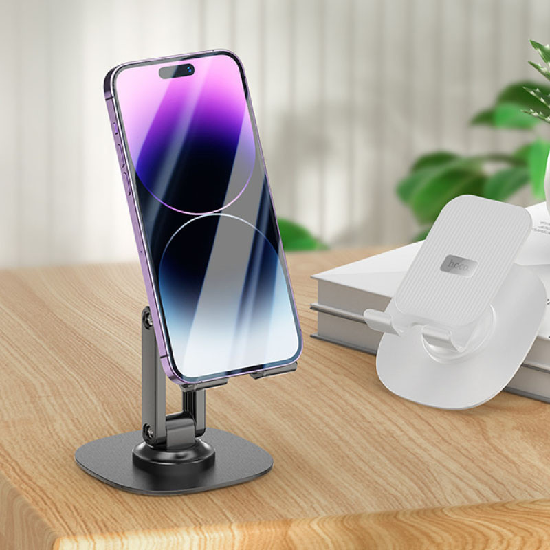 Держатель для телефона Hoco HD6 Winner dual-axis rotating Херсон - зображення 4