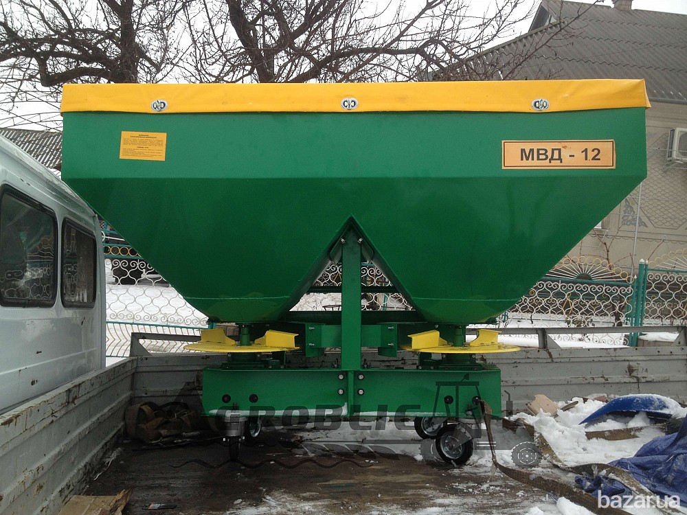 Розкидач мінеральних добрив МВД-1200 Белая Церковь - изображение 1