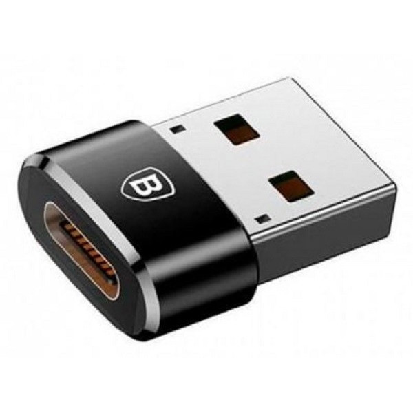 Адаптер Baseus USB Male to Type-C Black (CAAOTG-01) (Код товару:22531) Харьков - изображение 1