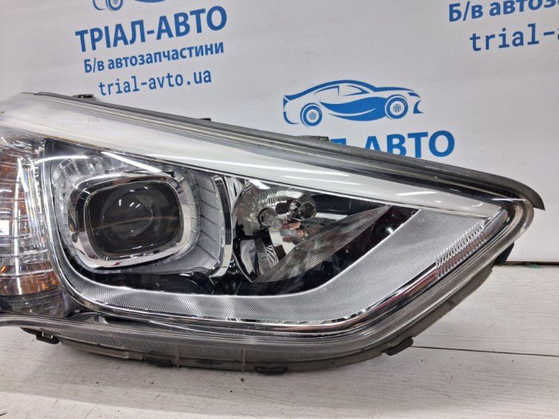 Фара правая Ксенон Hyundai Santa fe DM 2.2 DIESEL D4HB 2012 (б/у) Киев - изображение 3