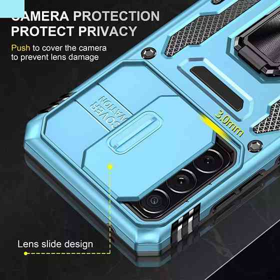 Ударопрочный чехол Camshield Army Ring для Samsung Galaxy A13 4G / A04s Херсон