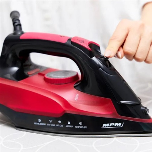 Утюг MPM MZE-27 2400 Вт красный Киев - изображение 7