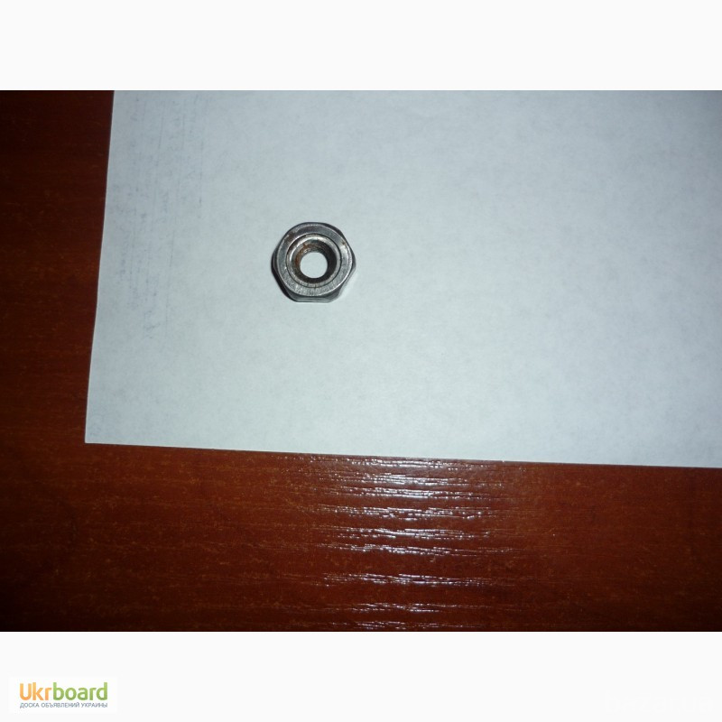 Гайка приварная, М8*17мм. под 17 ключ, высота 5мм.автомобильная Харків - зображення 3