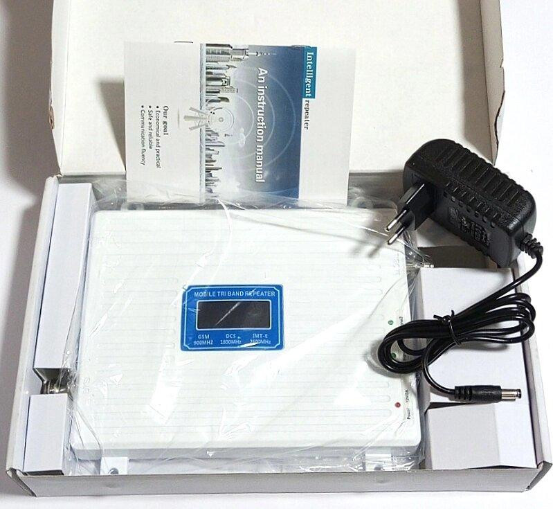 Усилитель мобильной связи трехдиапазонный KD-2065 900/1800/2600 МГц, 500-600 кв. м. Днепр - изображение 2