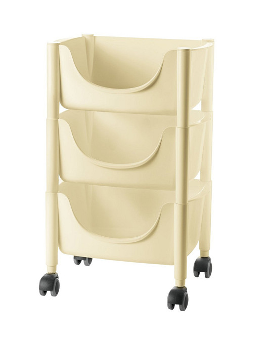 Полку пластикова Guzzini Kitchen Active Design 22650579 69х44,5х30,5 см бежева Київ - зображення 1