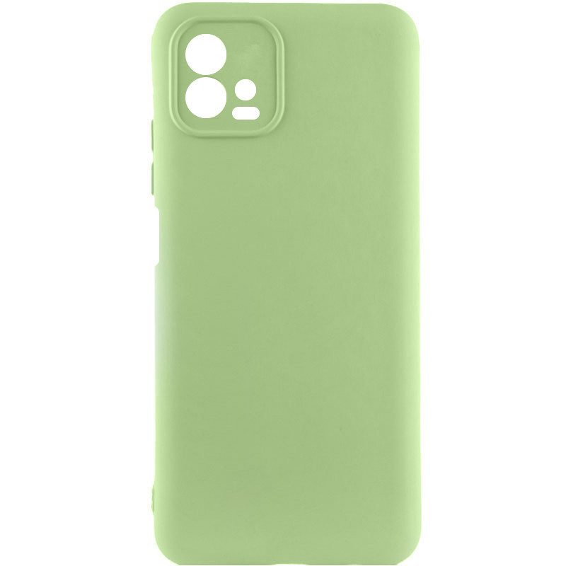 Чехол TPU GETMAN Liquid Silk Full Camera для Motorola Moto G72 Херсон - зображення 1
