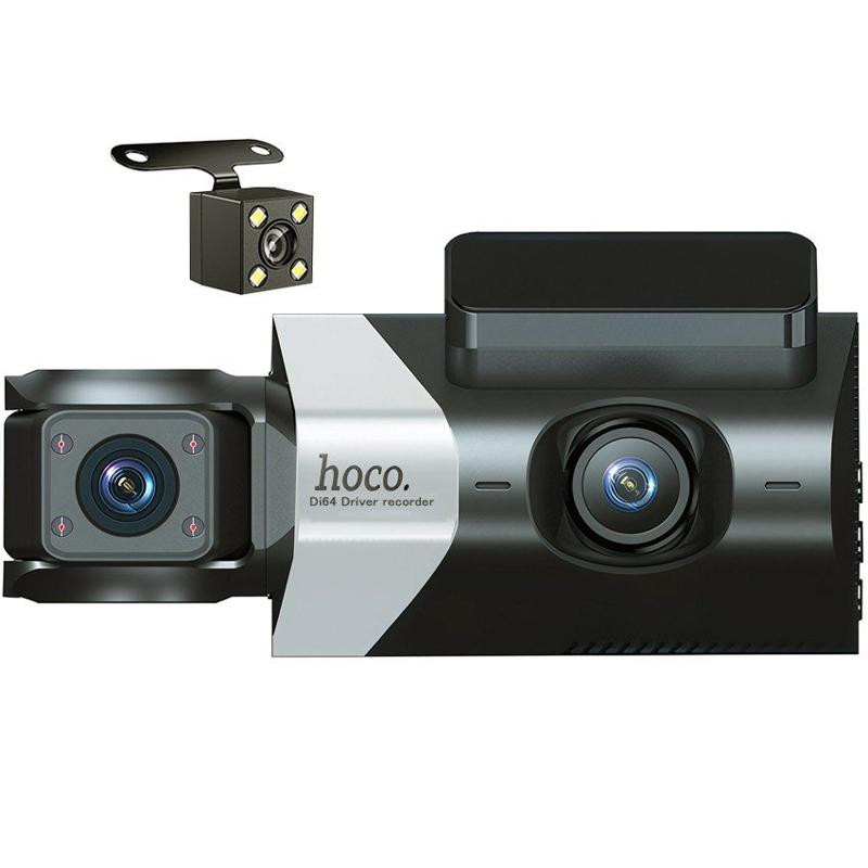 Видеорегистратор Hoco DI64 3-inch screen display driving recorder (720P) Херсон - зображення 1