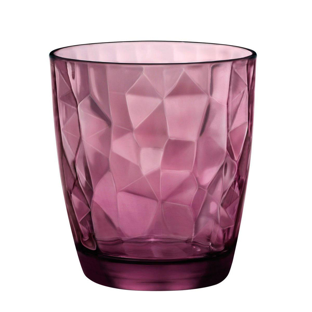 Склянка низька Bormioli Rocco Diamond Rock Purple 302258-Q-02021990 390 мл рожевий Київ - зображення 1