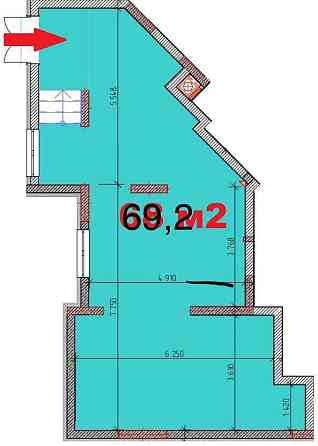 продажа торговые площади Киево-Святошинский, Крюковщина, 71000 $ 