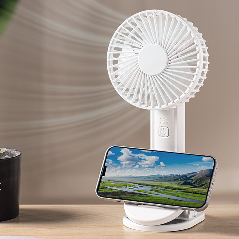 Портативный вентилятор K37 с зажимом 2000mAh Херсон - изображение 5