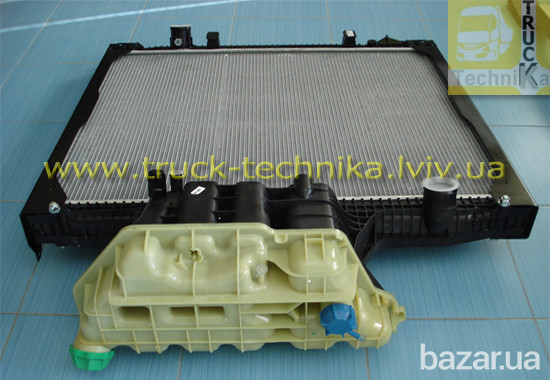 Радиатор системы охлаждения двигателя MAN TGA TGS TGX комплектный с рамкой и бачком 765*938*42 Львов - изображение 3