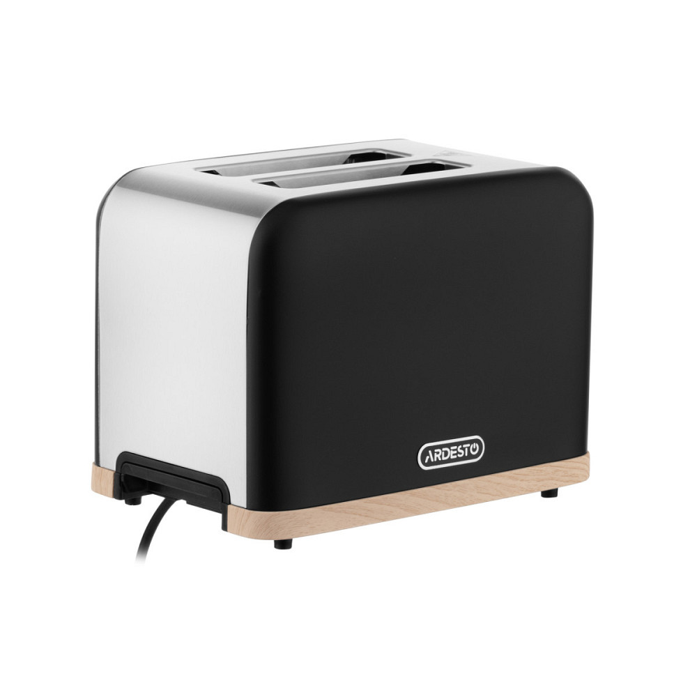 Тостер Ardesto T-F420BWD 930 Вт черный Київ - зображення 2