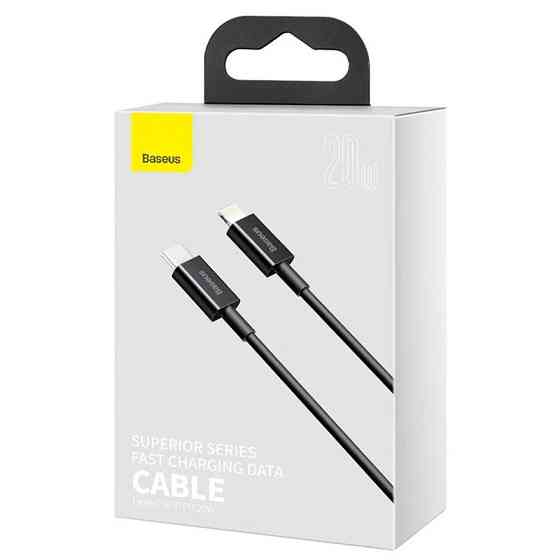 Дата кабель Baseus Superior Series Fast Charging Type-C to Lightning PD 20W (1m) (CATLYS-A) Херсон
