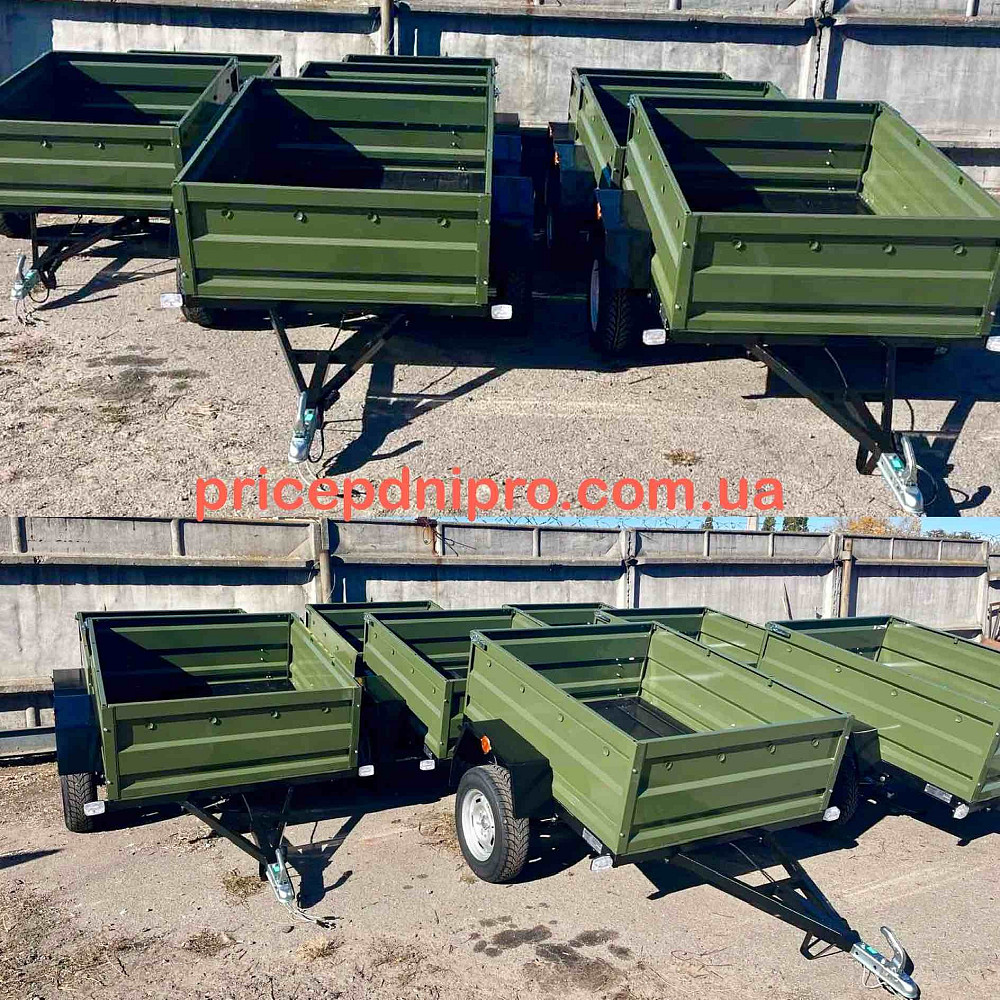 Купити авто причіп "Дніпро-150х130х40" та інші моделі! Попільня - зображення 1