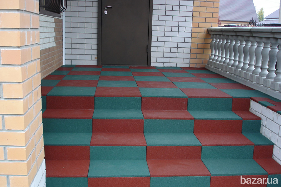 Резиновое напольное покрытие для детских площадок Київ - зображення 11