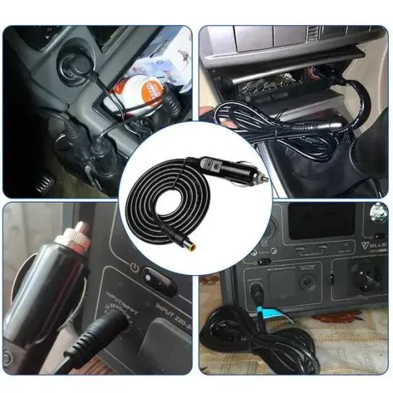 Кабель Bluetti, Anker та гаджетів зарядки і перехідник прикурювача Лубни