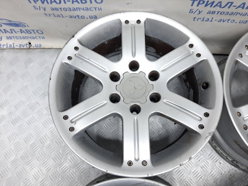 Диски титан комплект R18 Mitsubishi Pajero Sport K9 2.5 DIESEL 4D56 1996 (б/у) Киев - изображение 2