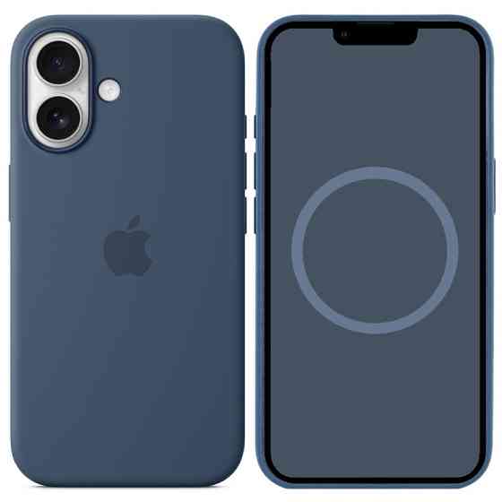 Чехол Silicone case (AAA) with Magsafe and Animation для Apple iPhone 16 Plus (6.7") Херсон