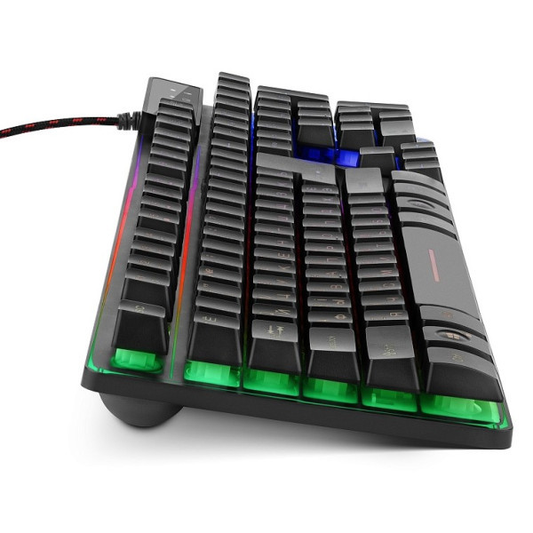 Клавіатура Real-EL Gaming 8700 USB Black (EL123100015) Харків - зображення 5