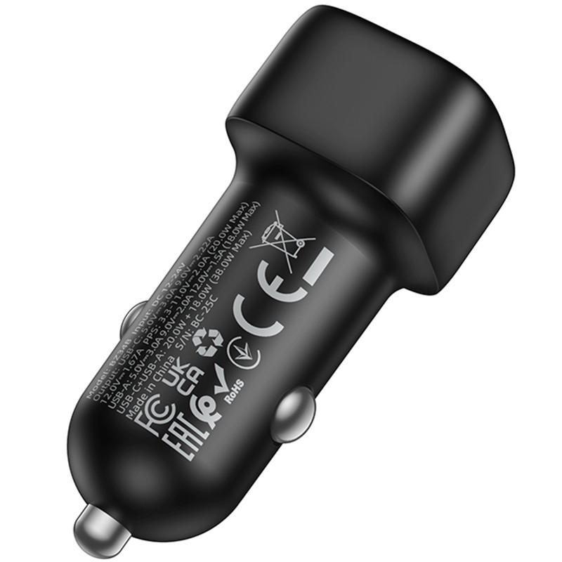 АЗУ Borofone BZ34B Cloud PD20W+QC3.0 total 38W (1USB-A/1C) Херсон - зображення 5