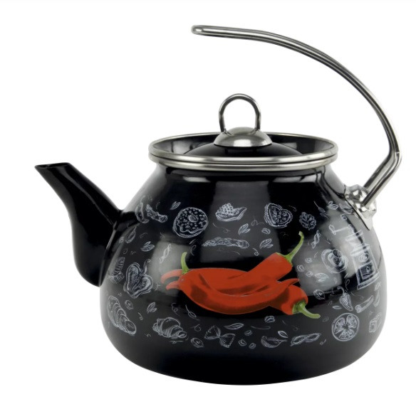 Чайник зі свистком Gusto Перчинка GT-T-533-P 3.3 л Киев - изображение 1