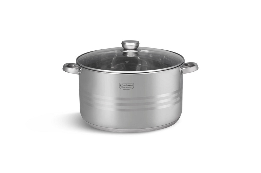 Каструля із кришкою Edenberg EB-3022 34 см 17,7 л Київ - зображення 1