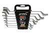 Ключи накидные MASTERTOOL SATIN FINISH набор 8 шт (6–20/22 мм) CrV DIN 838 72-3108 Харків