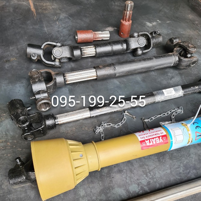 Вал карданний до мінітрактора, жниварки, сівалки, РМД, РУМ, МВУ, РОУ-6, КТУ-10, ПРТ Днепр - изображение 1