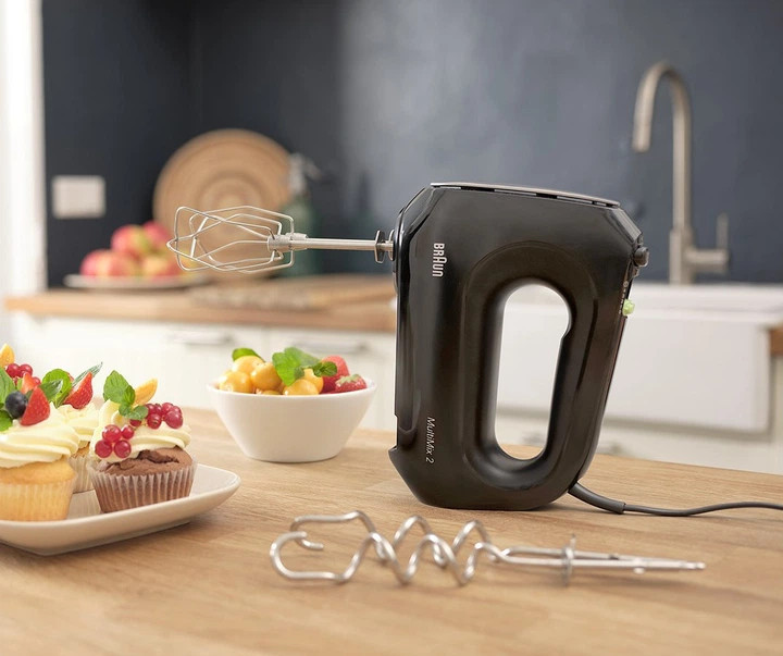 Миксер ручной Bosch HM 2110 BK 500 Вт черный Київ - зображення 6