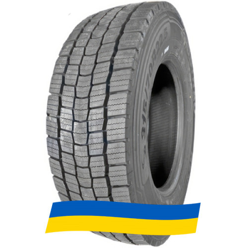 295/60 R22.5 HUBTRAC REGIONAL D22 150/147L Ведуча шина Київ - зображення 3