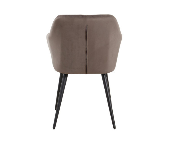 Стілець Арно м'який коричнева тканина Дніпро - зображення 2