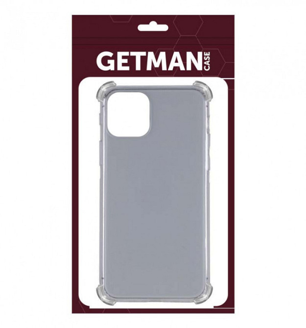 TPU чехол GETMAN Ease logo усиленные углы для Apple iPhone 12 Pro / 12 (6.1") Херсон - зображення 5