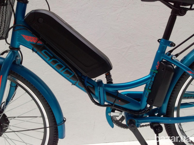 Электровелосипед складной Smart 24 корзина Одеса - зображення 8